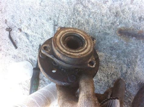 Правая передняя ступица — Mitsubishi Galant (8G), 2,5 л, 1999 года ...