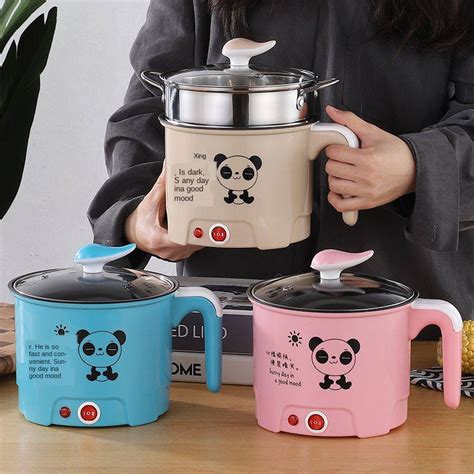 Mini Rice Cooker Steamer Hot Pot Multifunctional Mini Electric Cooker Pelajar Asrama Kecil