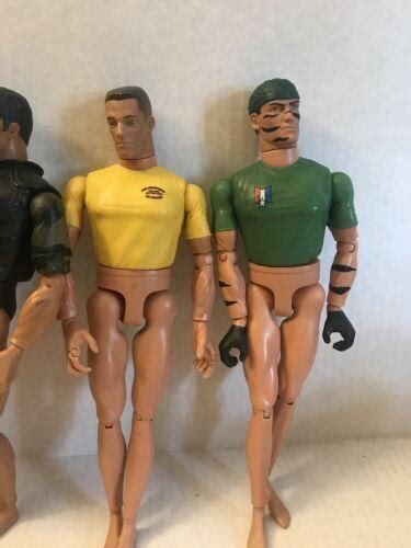Nude Action Figure Lot Hasbro Gi Joe Doll Army Used