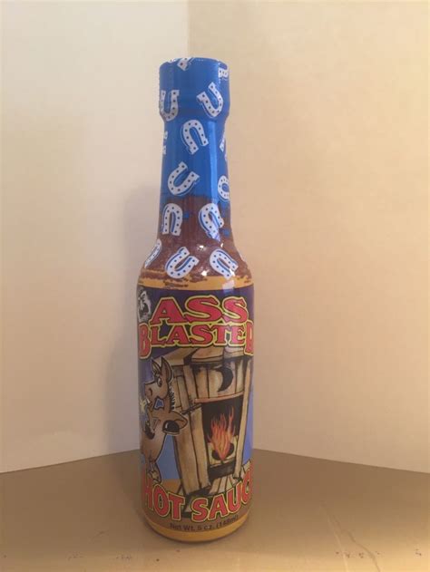 ASS BLASTER HABANERO XXX HOT SAUCE Oz Scorched Lizard Sauces