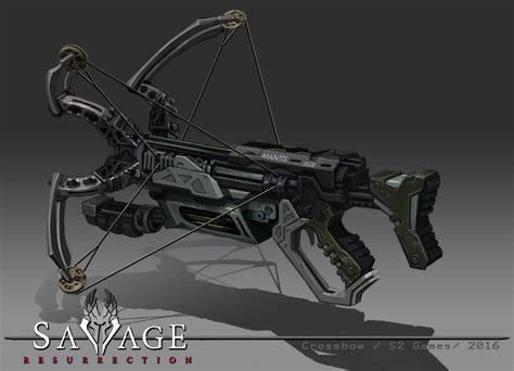 Artstation Savage Resurrection Weapons And Items