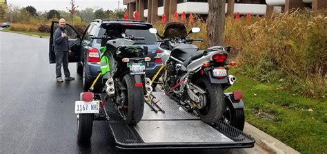 How To Trailer Your Bike Using Ratchet Straps And Tie Downs