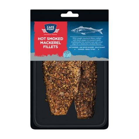 Cape Point Hot Smoked Mackerel Fillets 200g Check That