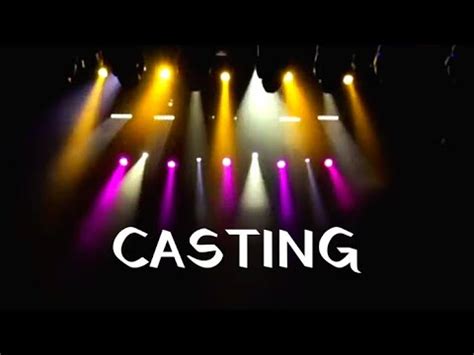 CASTING/КАСТИНГ. Спектакль - YouTube