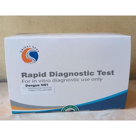 Jual Dengue NS1 Cassette Orient Gene Isi 25 Test Alat Tes Demam