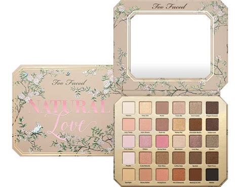 Too Faced Natural Love Ultimate Neutral Eye Shadow Palette Lazada Co Th