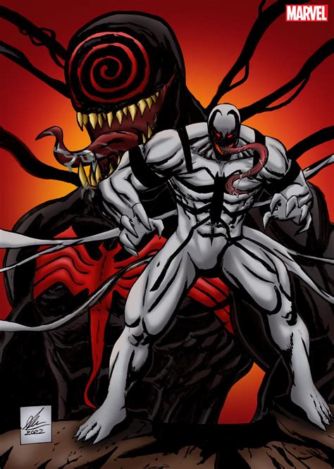 Anti Venom And Corrupted Venom By 4l4n17 On Deviantart