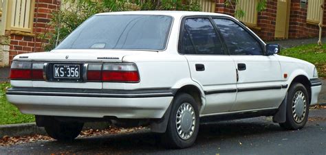 toyota corolla deluxe wagon  awd manual