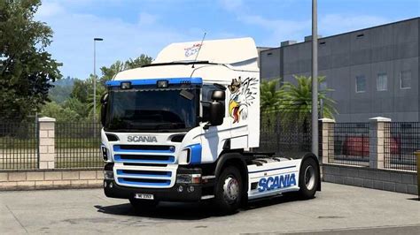 Paintable Griffin For Scania P G Series V12 Ets2 Mods Gamelife