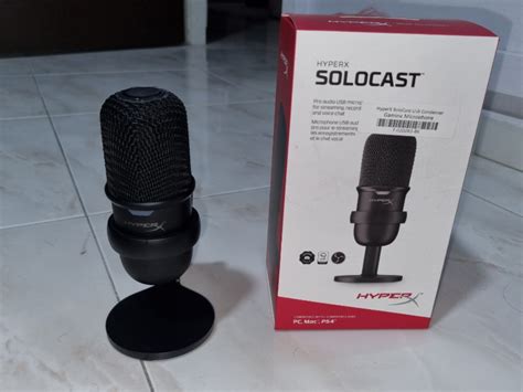 Hyper x solocast, Audio, Microphones on Carousell