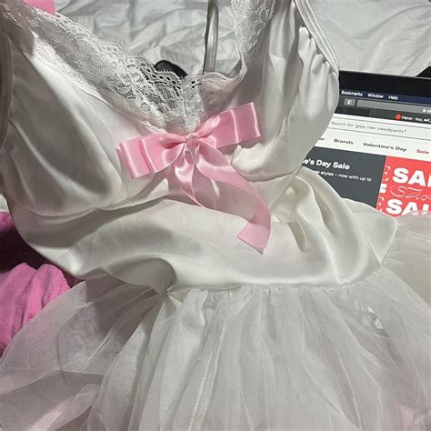 Lingerie Tutu No Flaws Size Small Bows Tutu Depop