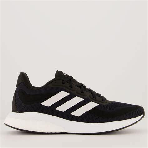 Adidas Preto E Branco Feminino - Tênis Adidas Supernova Feminino Preto e Branco - FutFanatics