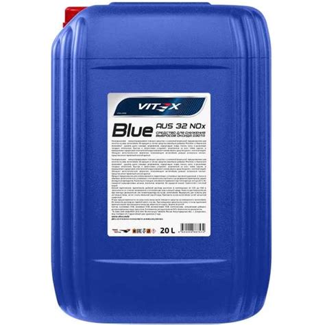 Жидкость для систем SCR диз. дв. (мочевина) Blue AUS 32NOx VITEX 20л ...