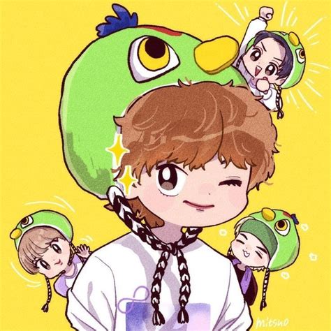 Pin By Namunamagar On Bts Art Bts Fanart Fan Art Anime