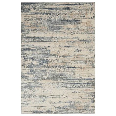 Rustic Textures Blended Beige And Grey Rug 282 X 389 Cos