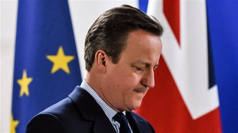 The British cabinet was badly shaken: former Prime Minister Cameron ...