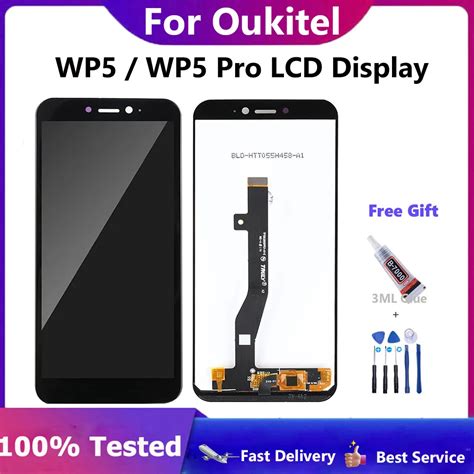 New Tested High QA LCD For Oukitel WP5 WP5 Pro LCD Touch Screen