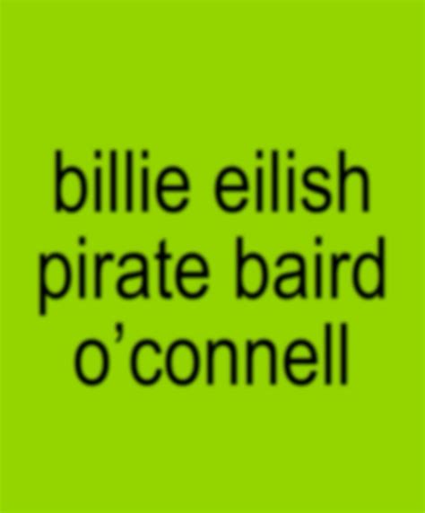 BRAT - but make it billie eilish 💚 | Billie, Billie eilish, Middle