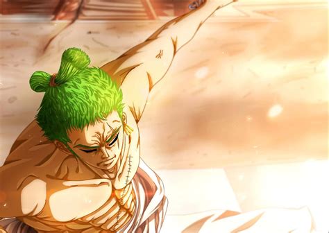 Download Zoro Wano Midshot Wallpaper