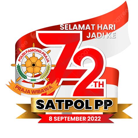 รปSelamat Hari Satpol Pp 72 Tahun 8 กนยายน 2022 Satuan Polisi Pamong