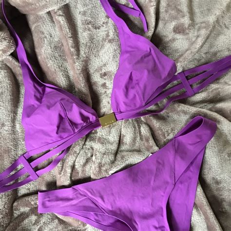 La Perla Bikini With Gold Hardware Gem