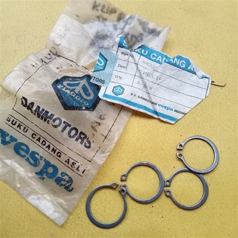 Jual Klip Snap Ring As Roda Depan Vespa Px Excel Exclusif Original Di