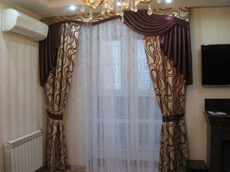 Бандо для штор: виды, материалы, фото в интерьерах.