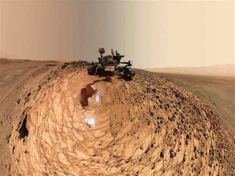 Gigantic Water Ice Slab Found On Mars The Economic Times