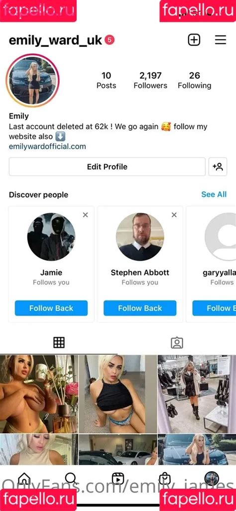 Leaks Nude Emily James Onlyfans Photo Gallery Pornhub Fan