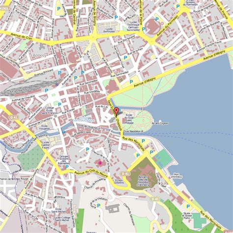 Annecy Map France