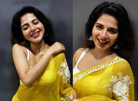 Iswarya Menon Sizzling Hot In Saree Filmy