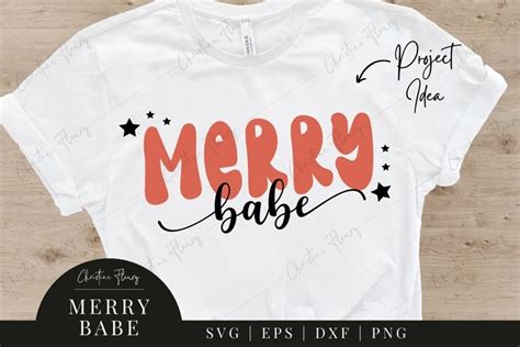 Merry Babe SVG