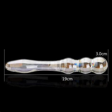 Glass Dildo Pyrex Sex Toys Wholesale Crystal Massager Stimulator