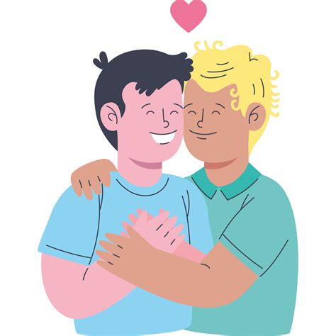 Gay Lovers Couple PNG
