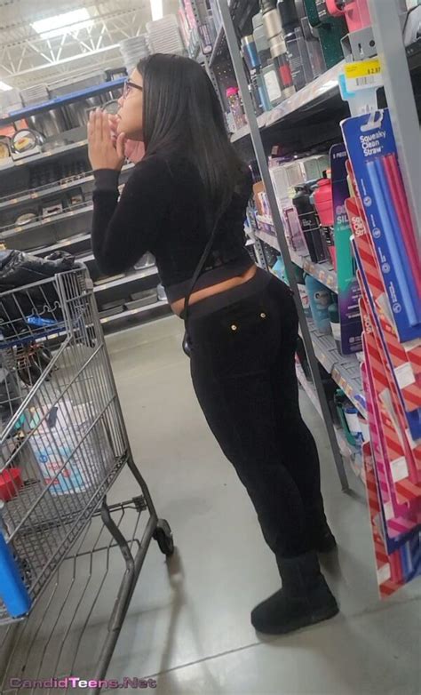 Busted By Candid Girl With Tattoo On Her Ass In Mall Candid Teens