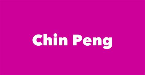 chin peng spouse children birthday