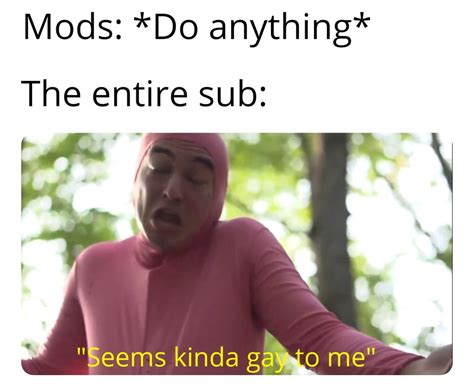 Mods Seems Kinda Gay To Me Know Your Meme