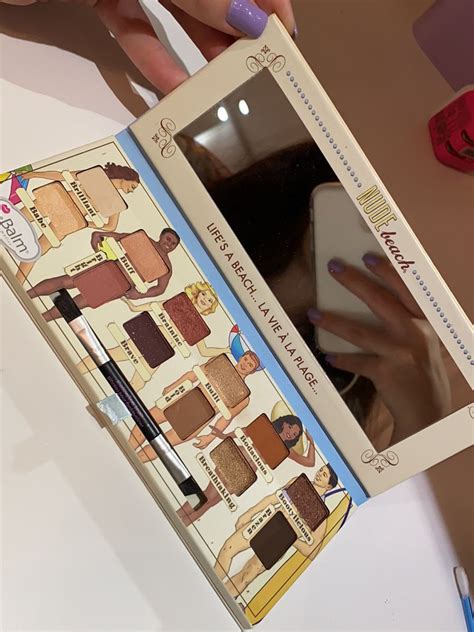 Paleta De Sombras Nude Beach The Balm Maquiagem Feminina The Balm Nunca Usado Enjoei