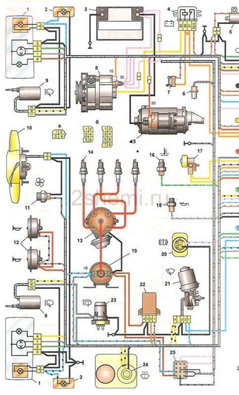 Подключение генератора 372 3701 схема подключения