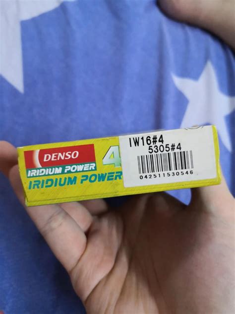 Denso Iridium Spark Plug IW16 5305 Proton Wira Original Auto