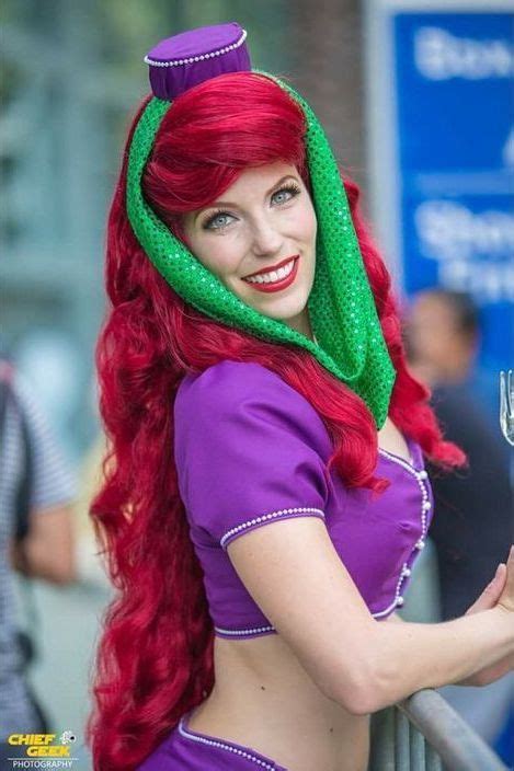 Ali Williams As Ariel Dressed As A Mermaid Posing As Jeannie Cosplay By Onlyalicat Instagram