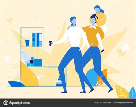Feliz Macho Gay Pareja Hold Hija En Hombros Vector De Stock De Unitone Vector Gmail