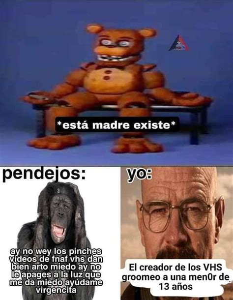 Subiendo Memes De Fnaf Hasta Que Salga La Película Día 96 Enserió Paso Eso Con El Creador De