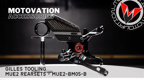 Gilles Tooling MUE2 BM05 B BMW S1000R Rearsets YouTube