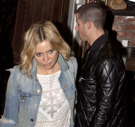 KATE HUDSON and Nick Jonas Leaves Pace Italian Restaurant in Los