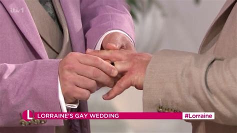 Lorraine Kelly Conducts Her First Ever Gay Wedding Live On Air As Grooms Break Down In Tears