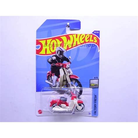 Jual Hot Wheels Honda Super Cub Putih Merah Kota Bekasi Kin Wood Tokopedia