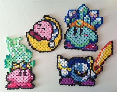 16 Craft Perler Kirby Ideas Perler Perler Beads Perler Bead