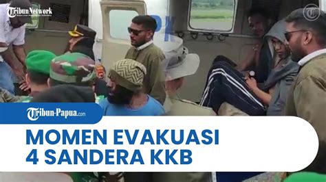 DETIK DETIK Evakuasi 4 Pekerja BTS Yang Disandera Oleh KKB Di Distrik