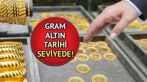 CANLI ALTIN FİYATLARI 13 NİSAN Gram altın tarihi seviyeye yükseldi